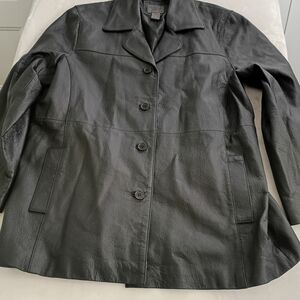 Uniform John Paul Richard Women's Elegant Black Leather Jacket